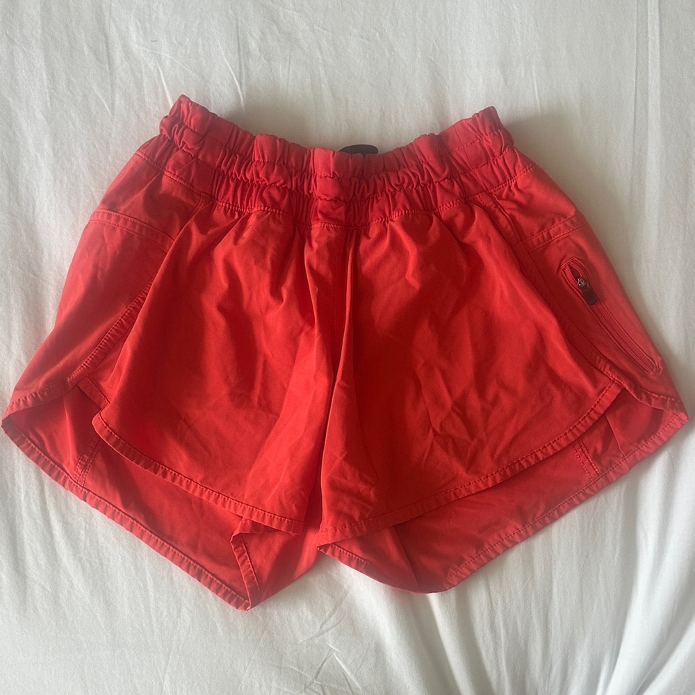 lululemon athletica Red Athletic Shorts